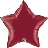 BURGUNDY STAR gaisa balons 50 СМ