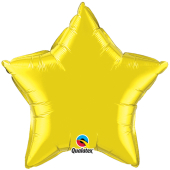 CITRINE YELLOW STAR  gaisa balons 50 СМ