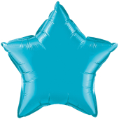 TURQUOISE STAR воздушный шар 50 см
