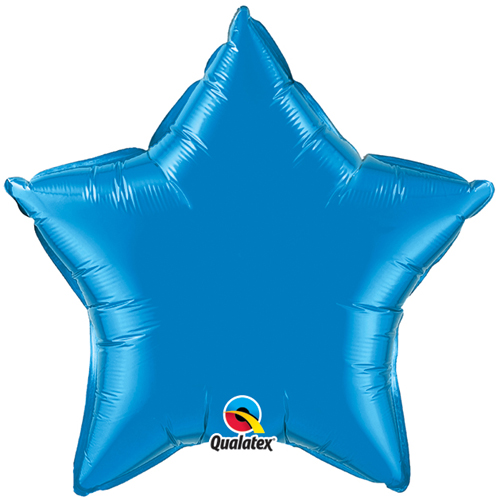 SAPPHIRE BLUE STAR gaisa balons 50 СМ