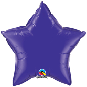 QUARTZ PURPLE STAR воздушный шар 50 см