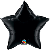 ONYX BLACK STAR воздушный шар 50 см