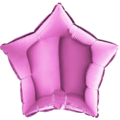 PINK STAR воздушный шар 45 см
