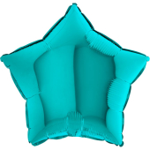 TIFFANY BLUE STAR воздушный шар 45 см