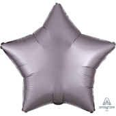 GREIGE SATIN STAR воздушный шар 45 см