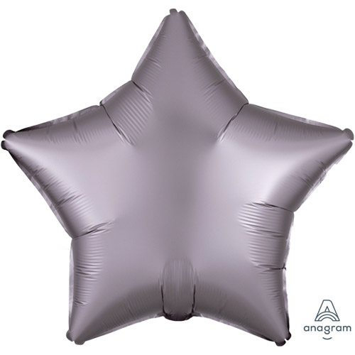 GREIGE SATIN STAR gaisa balons 45 СM