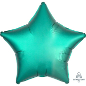JADE GREEN SATIN STAR воздушный шар 45 см