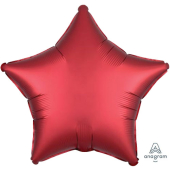 SANGRIA SATIN STAR воздушный шар 45 см