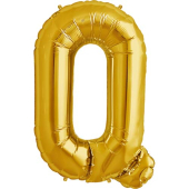 Zelta folija balons burts Q 86  cm
