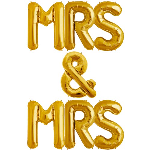 Фольгированный воздушный шар MRS&MRS 86 cm