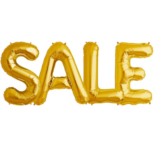 Фольгированный воздушный шар SALE 86 cm