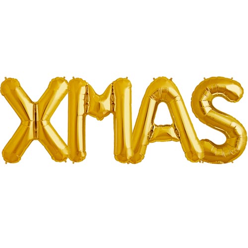 Фольгированный воздушный шар XMAS 86 cm