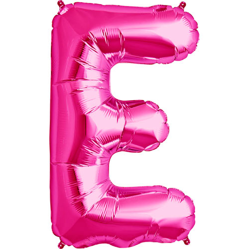 Розовый фольгированный воздушный шар E 86 cm
