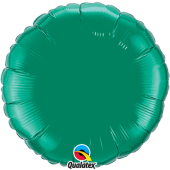 EMERALD GREEN ROUND gaisa balons 45 СM
