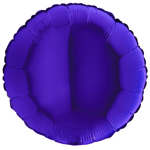 ROYAL BLUE ROUND воздушный шар 45 см