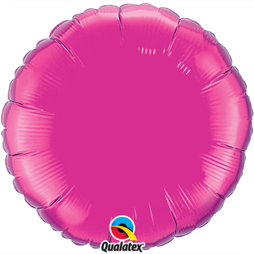 MAGENTA ROUND gaisa balons 45 СM MAGENTA ROUND gaisa balons 45 СM