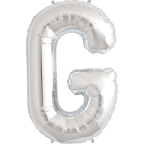 Sudraba folija balons G 86  cm