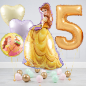 Hēlija balonu pušķis "Dzimšanas dienas Princese"