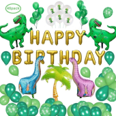 Dinozauru ballītes balonu komplekts