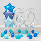 60 gadu jubilejas Zilā-sudraba mini paka
