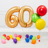 60 gadu jubilejas Zelta un varavīksnes mini paka