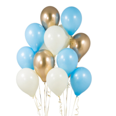 14 lateksa baloni maigi zilā krāsā