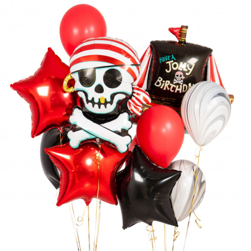 "Pirate Crazy" BALONU KOMPOZĪCIJA
