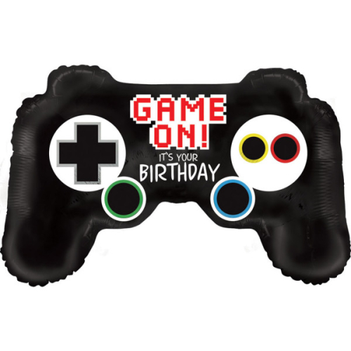 Birthday Games Controller folija gaisa balons 91 CM