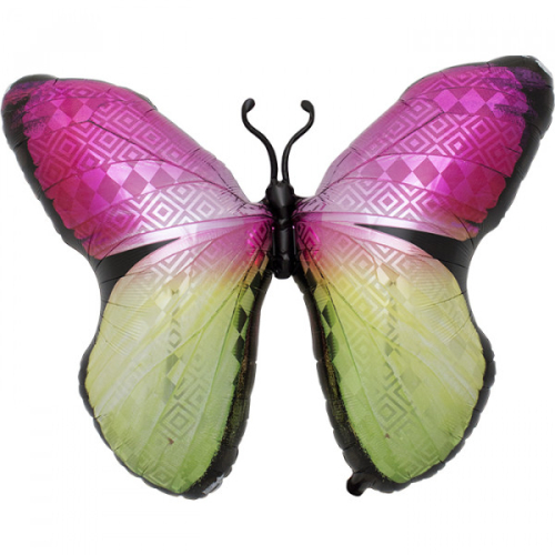 Multi Coloured Monarch Butterfly Jumbo FOLIJA GAISA BALONS 79 СМ
