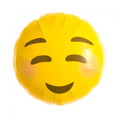 Blushing Emoji  ФОЛЬГА ВОЗДУШНЫЙ ШАР 46 СМ