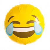 Laugh Crying Emoji ФОЛЬГА ВОЗДУШНЫЙ ШАР 46 СМ