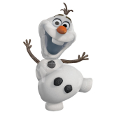 Olaf Frozen Snowman фольга воздушный шар 78 см
