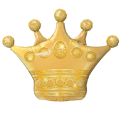 Gold Crown фольга воздушный шар