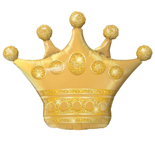 Gold Crown фольга воздушный шар