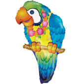 Tropical Parrot Jumbo фольга воздушный шар