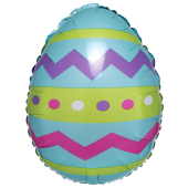 Easter Egg folija gaisa balons 46 СМ
