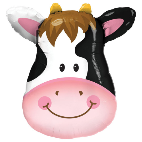 Cow Head ФОЛЬГА ВОЗДУШНЫЙ ШАР 81 СМ Cow Head ФОЛЬГА ВОЗДУШНЫЙ ШАР 81 СМ