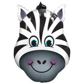 Zebra Head folija gaisa balons 81 СМ