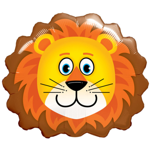 Lion Head ФОЛЬГА ВОЗДУШНЫЙ ШАР 74 СМ