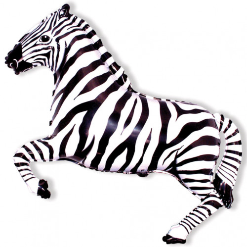 Zebra FOLIJA GAISA BALONS 109 СМ