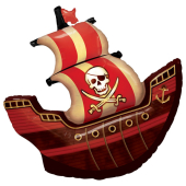 Pirate Ship folija hēlija balons 102 СМ
