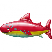 Jumbo Shark folija gaisa balons 91 СМ