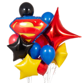 Supervaroņu trakais balonu pušķis