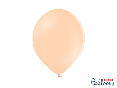 Spēcīgi baloni 30 cm, pastelis gaiši persiks (1 gab. / 100 gab.)