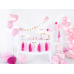 Šūnveida bumba, gaiši rozā, 20 cm