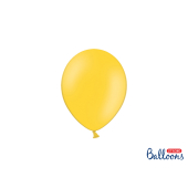 Spēcīgi baloni 12 cm, pasteļtoņs medus dzeltens (1 pkt / 100 gab.)