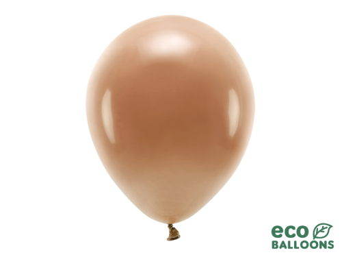 Eko baloni 30 cm pastelis, šokolādes brūns (1 gab. / 100 gab.)