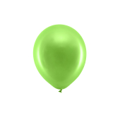 Varavīksnes baloni 23 cm mateliski, gaiši zaļi (1 gab. / 100 gab.)