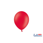Spēcīgi baloni 12 cm, pasteļtoņu magoņu sarkans (1 gab. / 100 gab.)