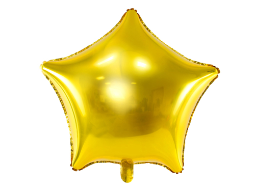 Воздушный шар из фольги Star, 70см, золото